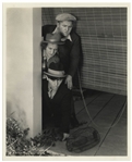 8" x 10" Glossy Photo From the 1936 Three Stooges Film "Ants in the Pantry" -- Very Good Plus Condition